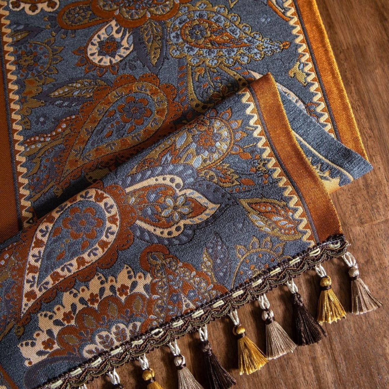 Vintage Paisley Table Runner