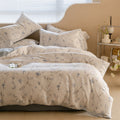 Blue Garden Lyocell Bedding Set