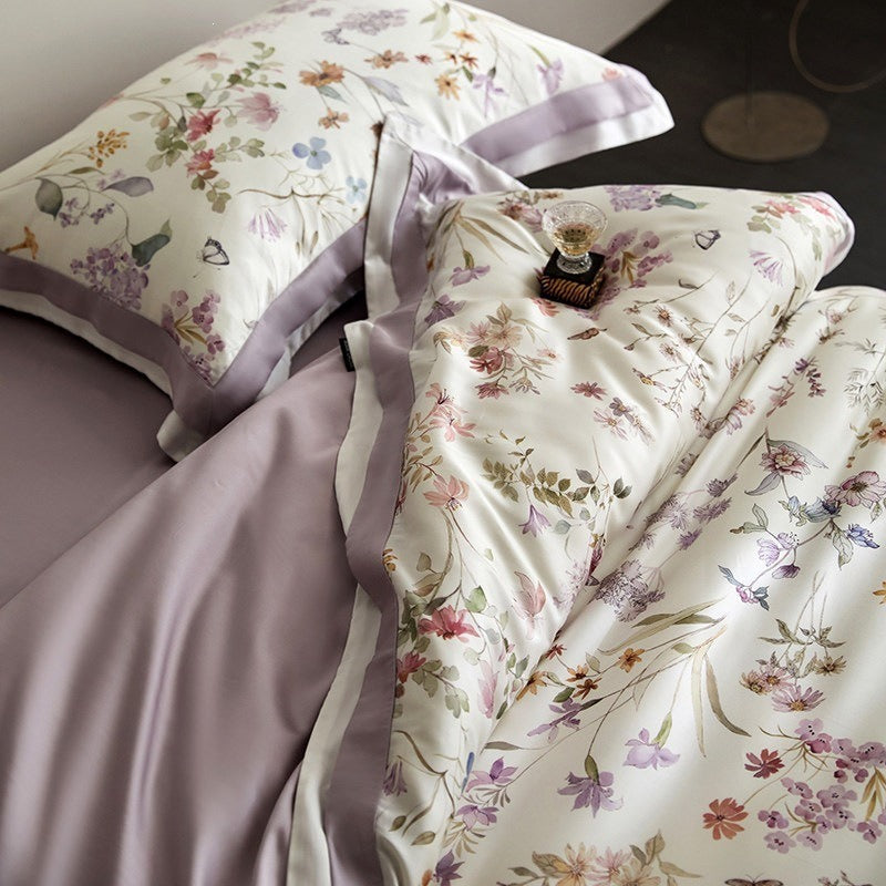 Delicate Spring Lyocell Bedding Set
