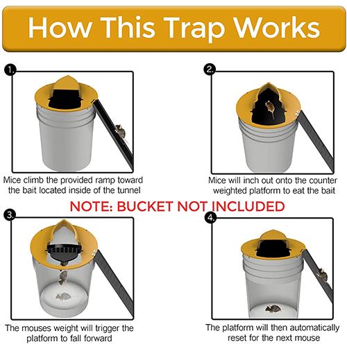 (🔥Spring Hot Sale- 30% OFF) Bucket Lid Mouse Trap