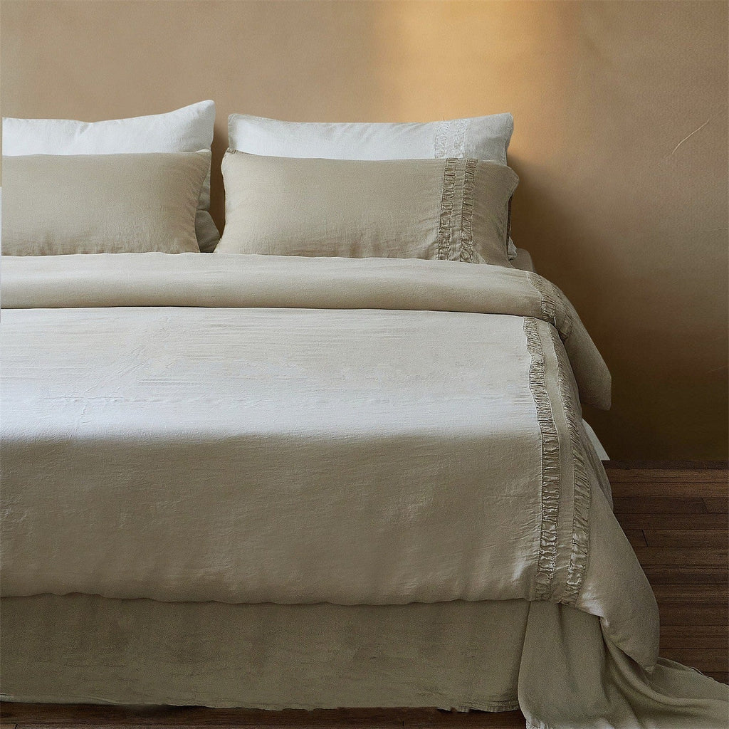 Cottage Ruched Bedding Set
