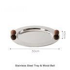 Artistic Ball Serving Tray