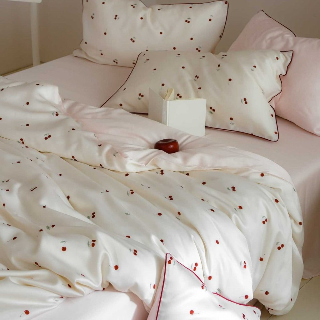 Cherry Lyocell Bedding Set