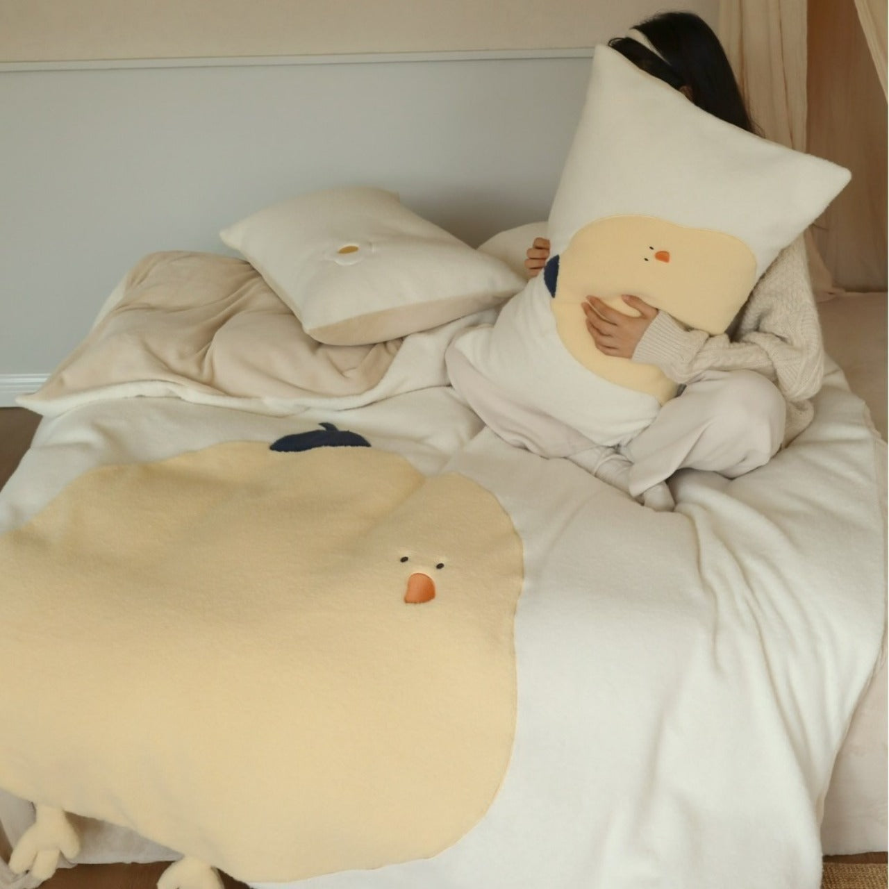 Yellow Chicks Bedding Set