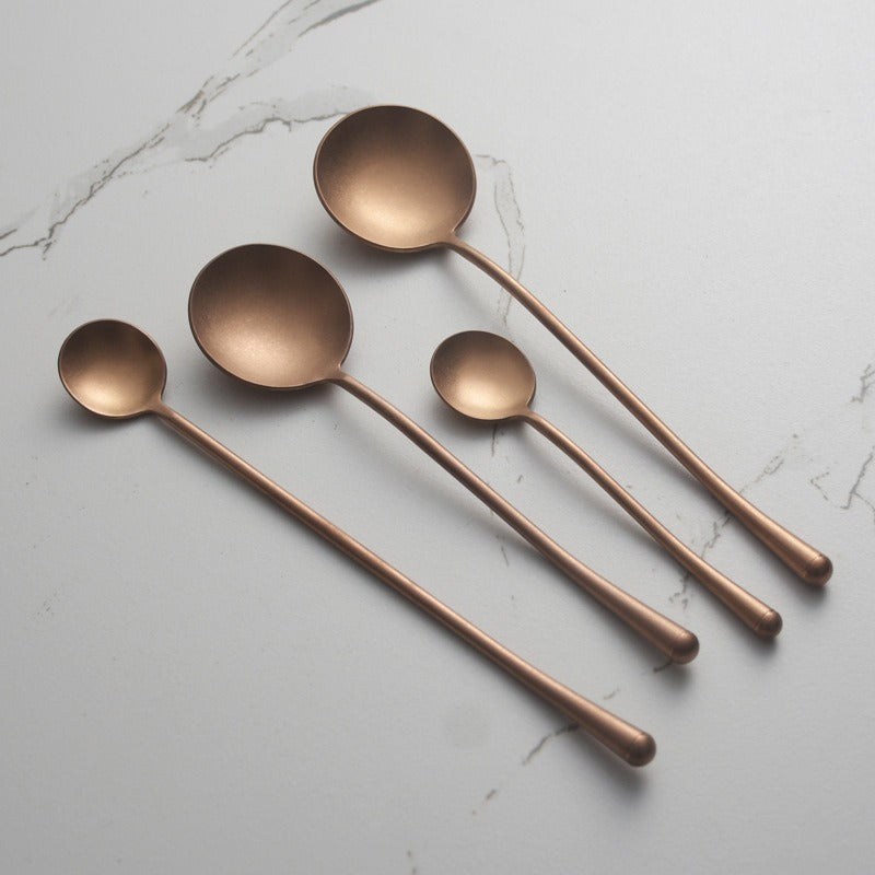 Vintage Soft Handle Cutlery Set