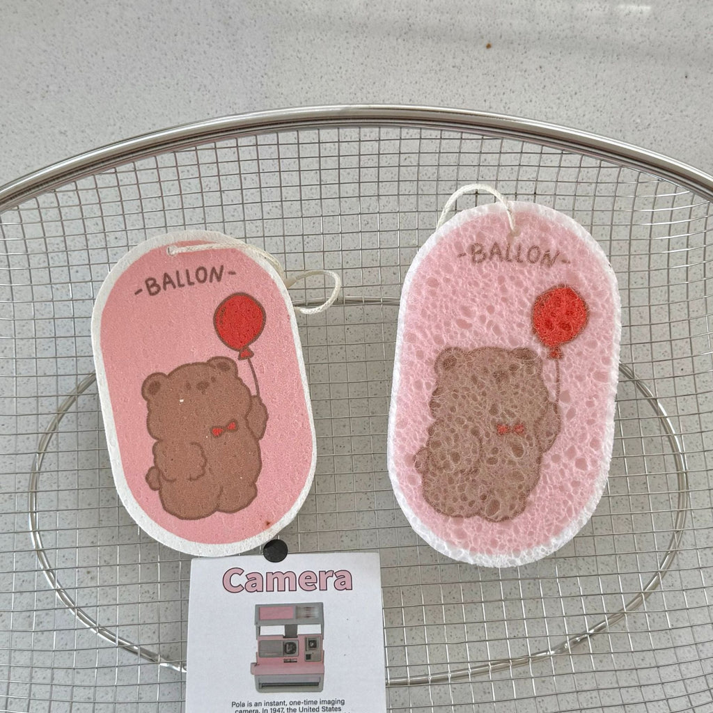 Happy Oval Dish Sponge Set