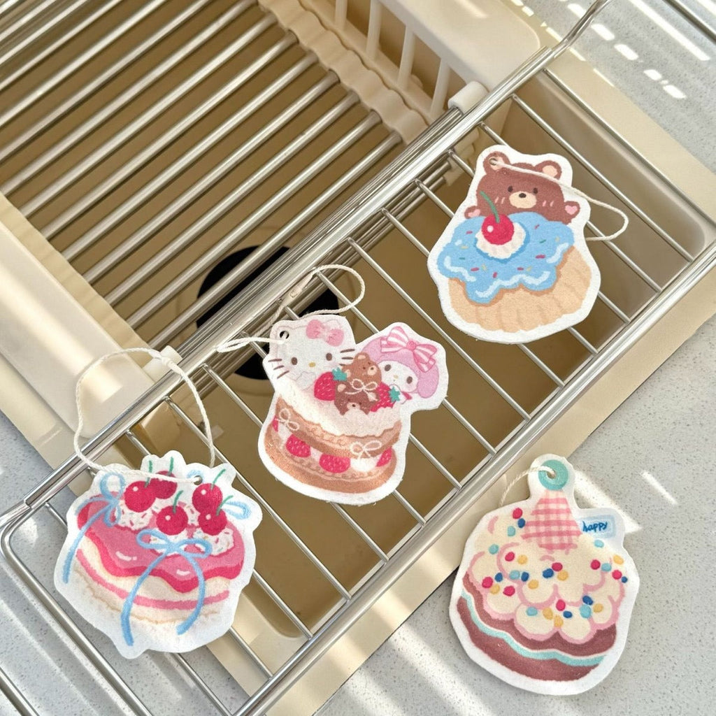 Sweet Cake Dish Sponge Set