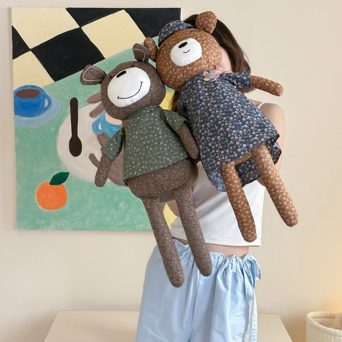 Bear Twins Cushion