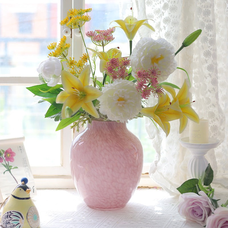 Pastel Bloom Glass