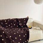 Winter Dessert Polka Dot Blanket