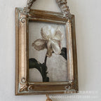 Antique Tassel Floral Wall Frame
