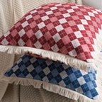 Disco Diamond Fringe Cushion