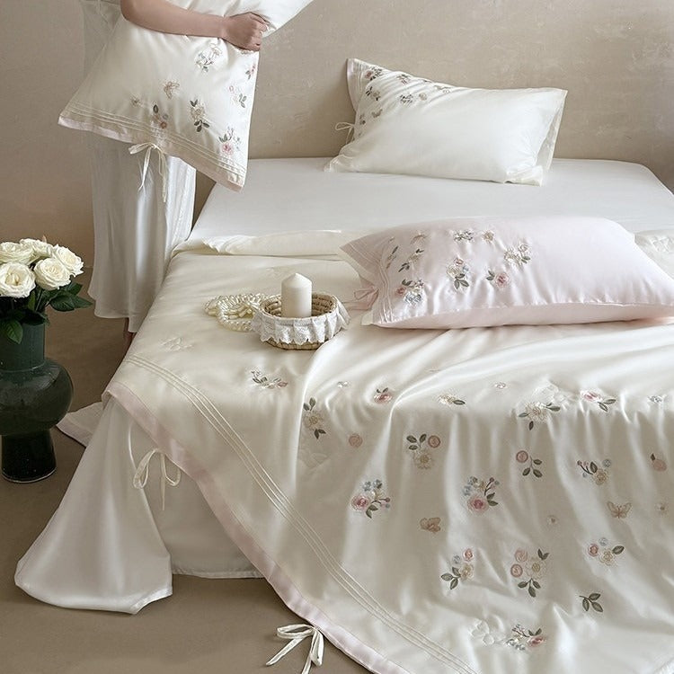 Summer Garden Summer Quilted Blanket
