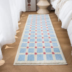 Pale Gingham Rug