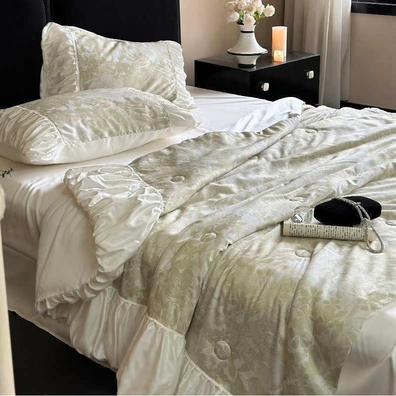 Parisian Ruffle Lyocell Bedding Set