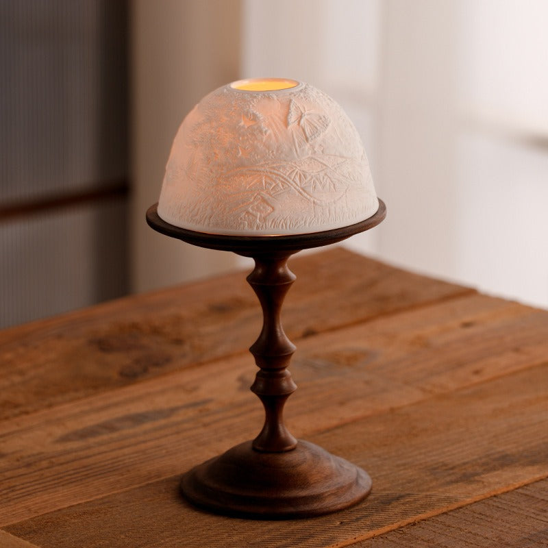 Natural Garden Candle Holder Set