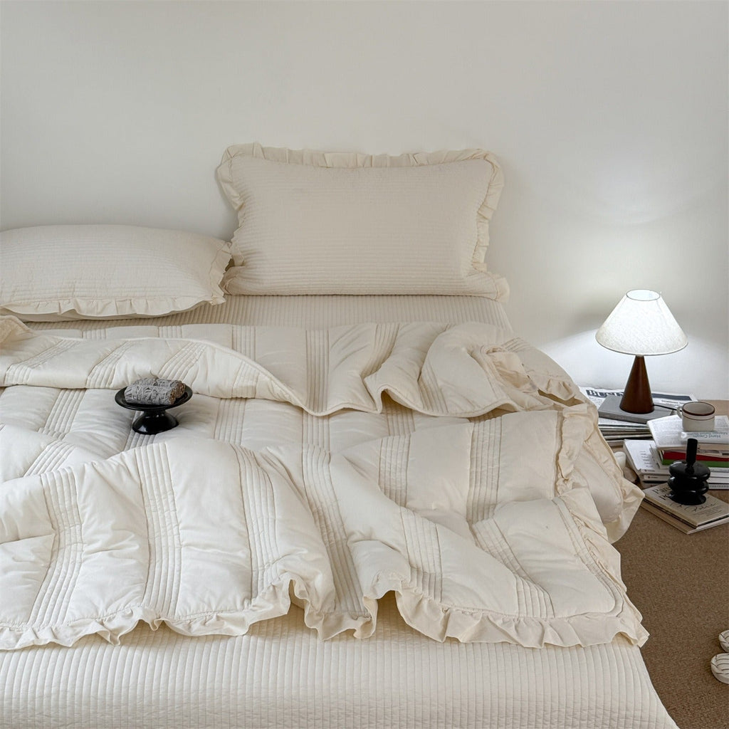 Soft Cream Bedding Set