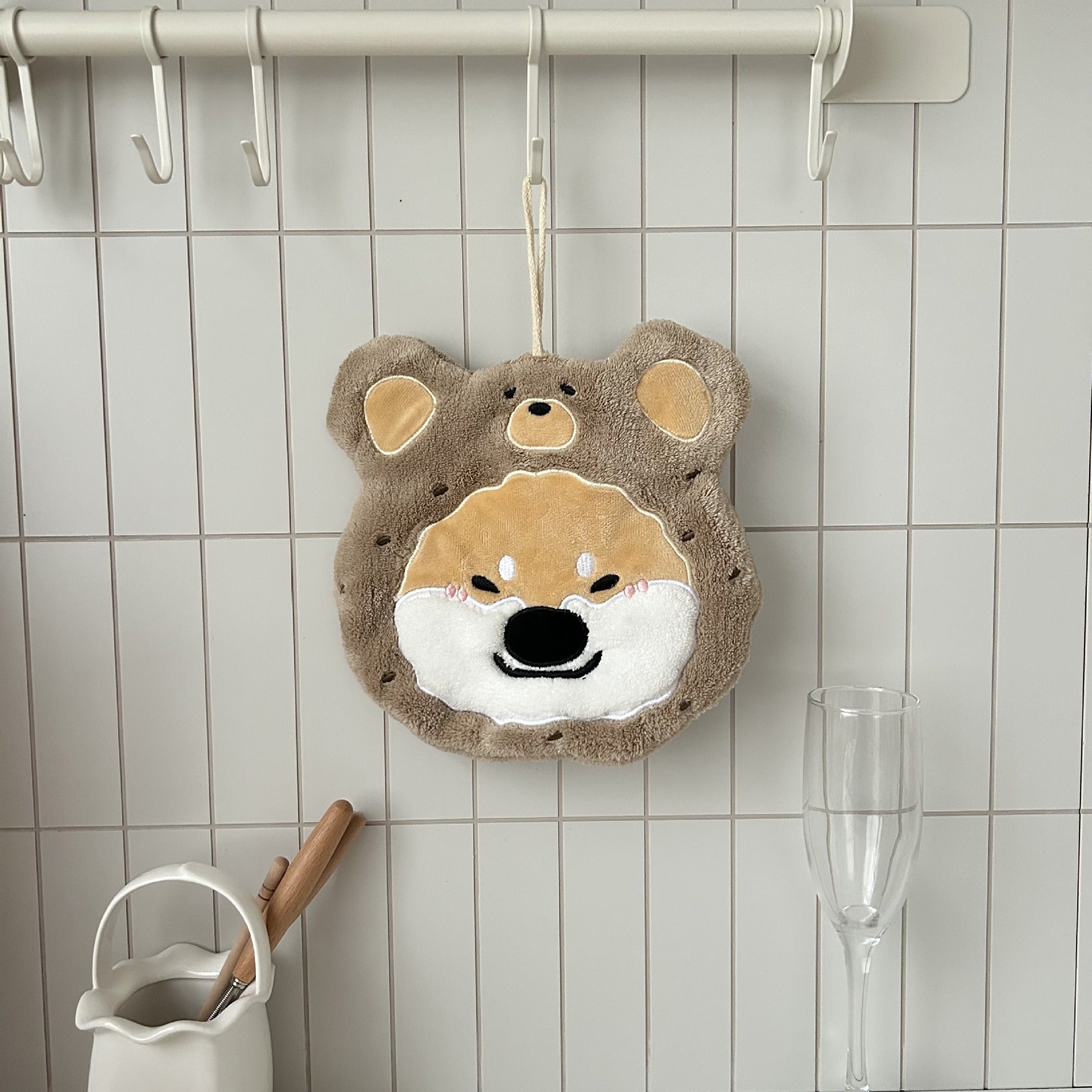 Big Cloud Head Hanging Hand Towel Set