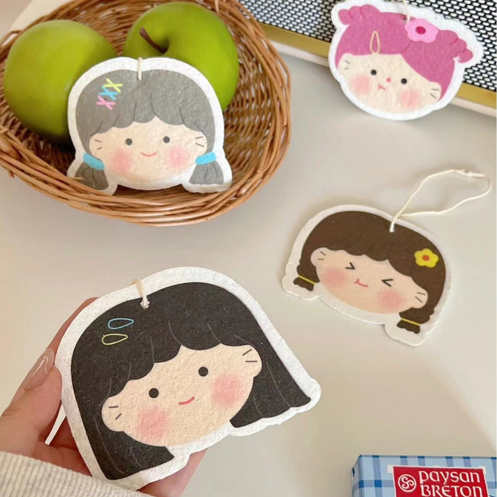 Cutie Girl Dish Sponge Set