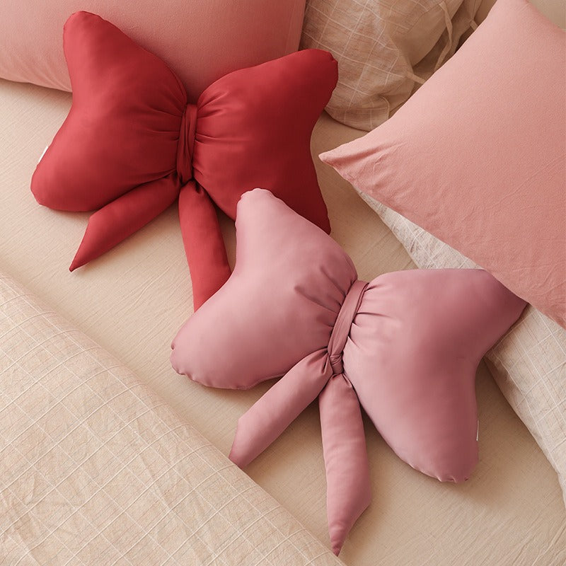 Bow - Tied Butterfly Cushion