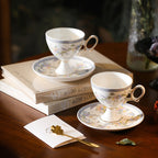 Enchanted Vines Pedestal Teacup Set