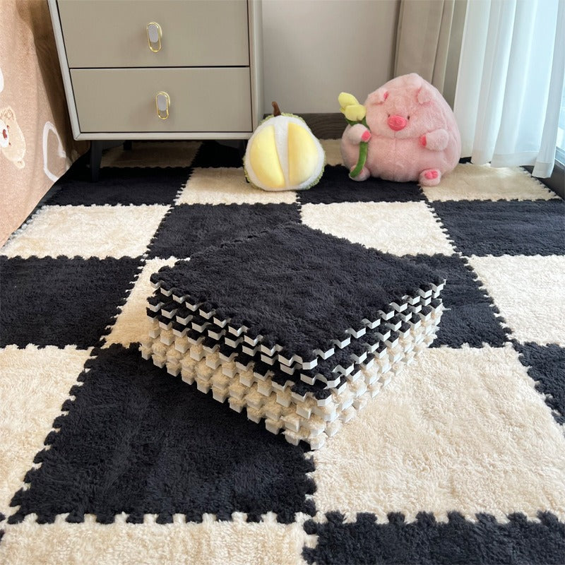 Winter Puzzle Tile Set - Black Apricot