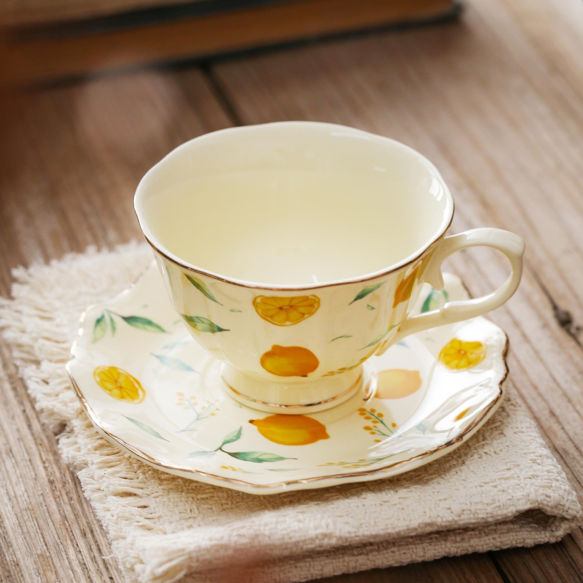 Fresh Lemon Teacup Set