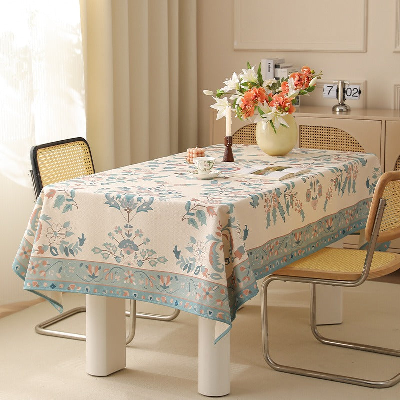 Red Sprig Tablecloth