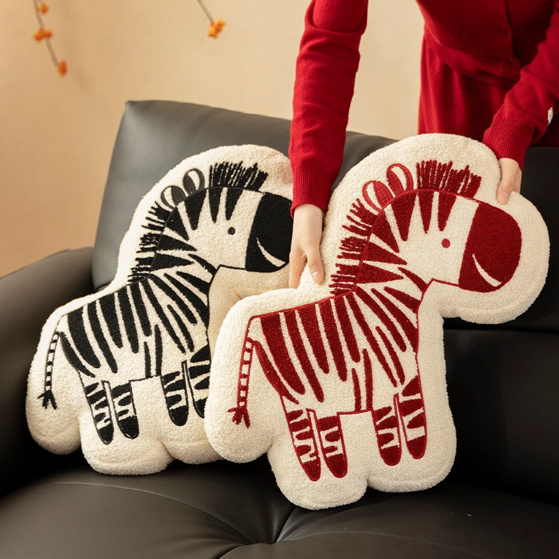 Happy Zebra Cushion