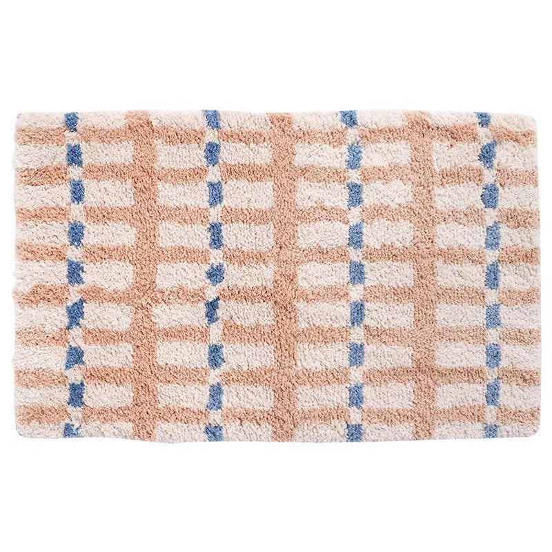 Sunny Tone Check Rug