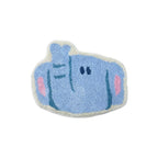 Blue Elephant Bath Mat
