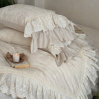 French Garden Frill Bedding Set