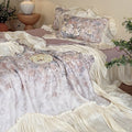 Pearl Garden Summer Quilted Blanket