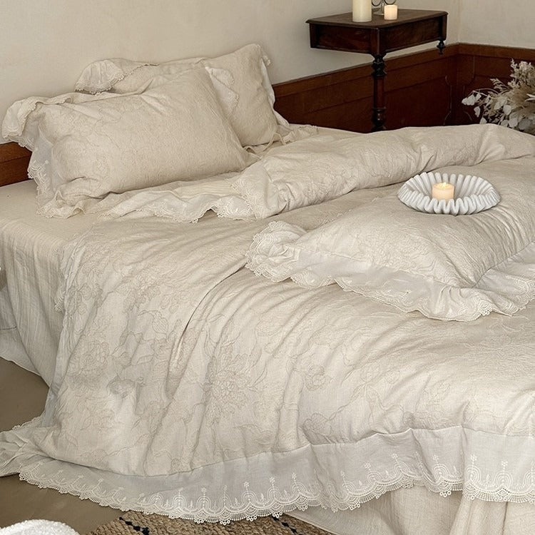 Countryside Textile Floral Bedding Set