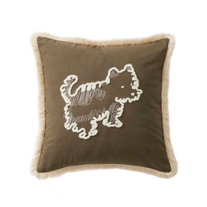 Sketchy Pup Cushion