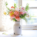 Small Crackle Ceramic Vase