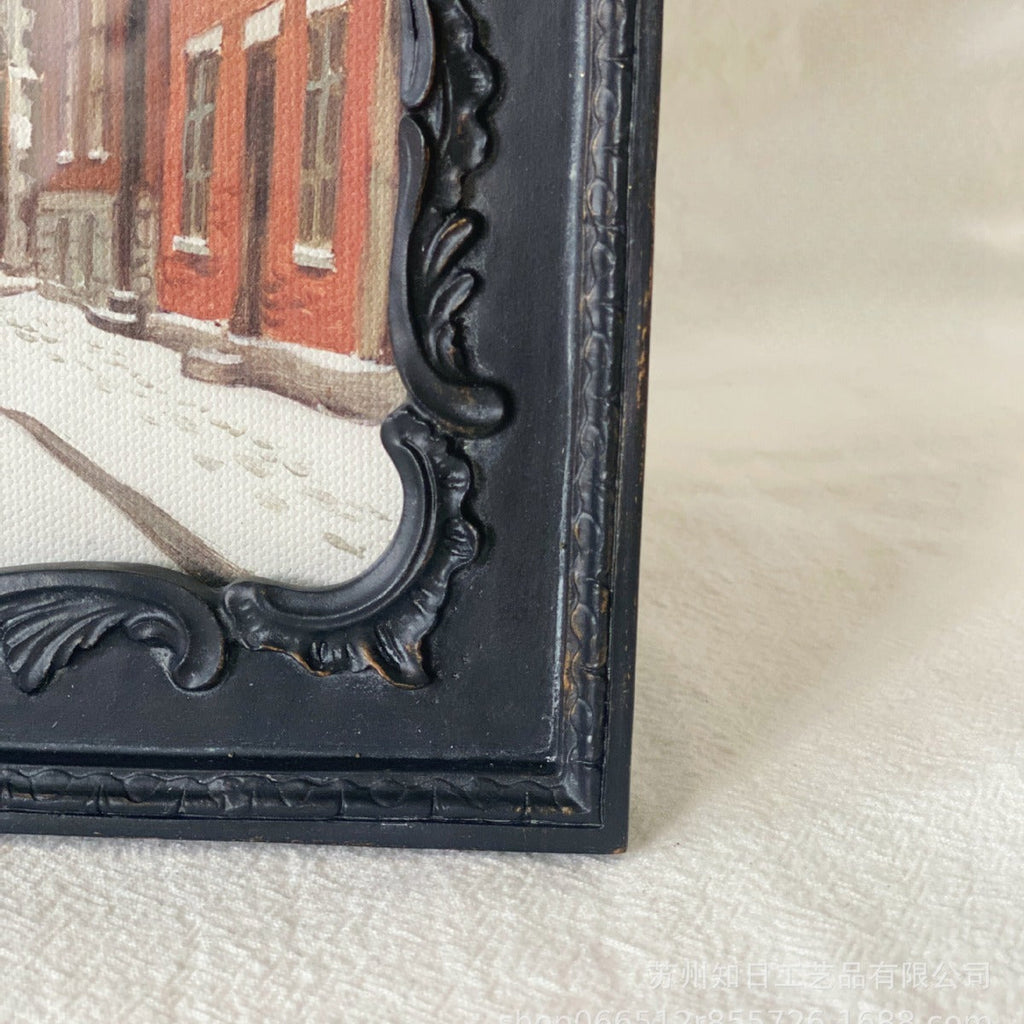Vintage Black Scroll Frame