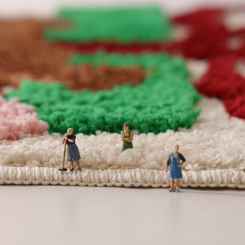 Peek-a-Boo Bear Rug