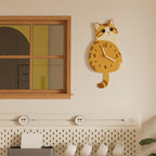 Wagging Tail Wall Clock