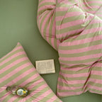 Cotton Candy Lines Bedding Set