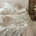 Sunlit Garden Lace Bedding Set