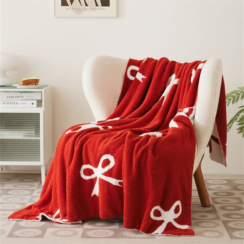 Bow Present Blanket