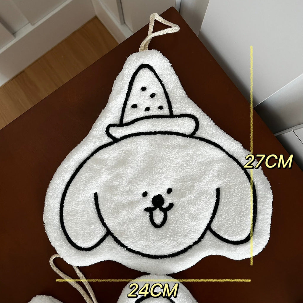 Line Pup Friends Hanging Hand Towel Set