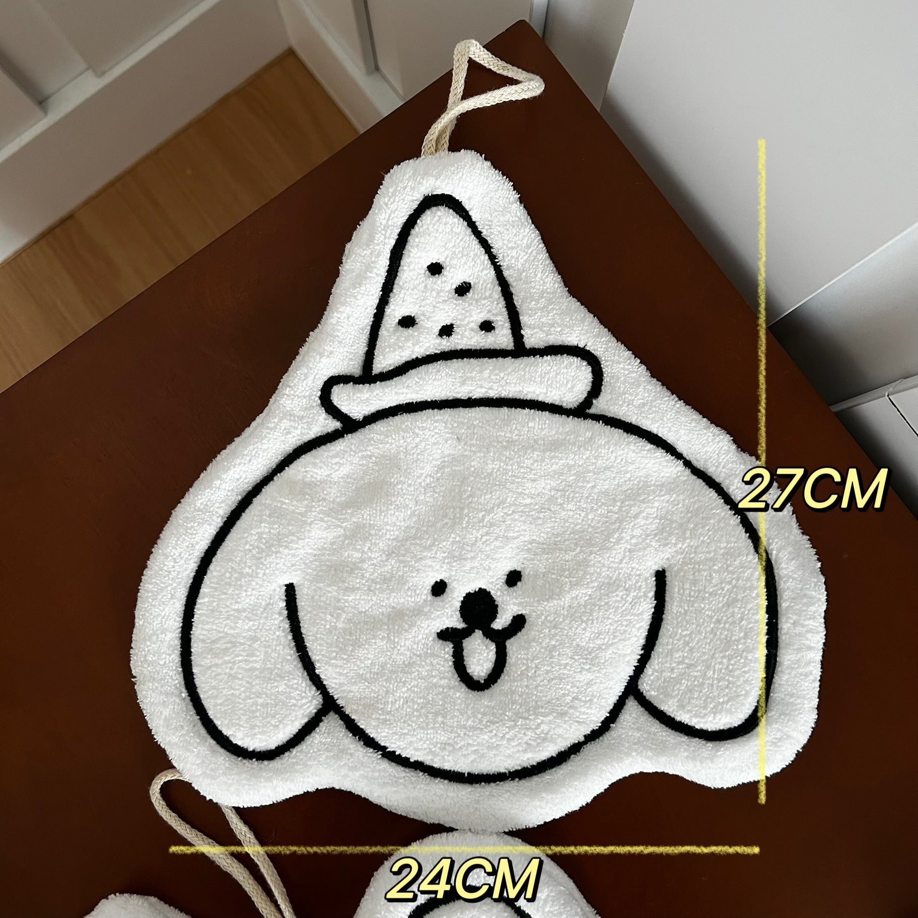 Line Pup Friends Hanging Hand Towel Set