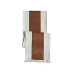 Ribbed Cotton Tassel Runner