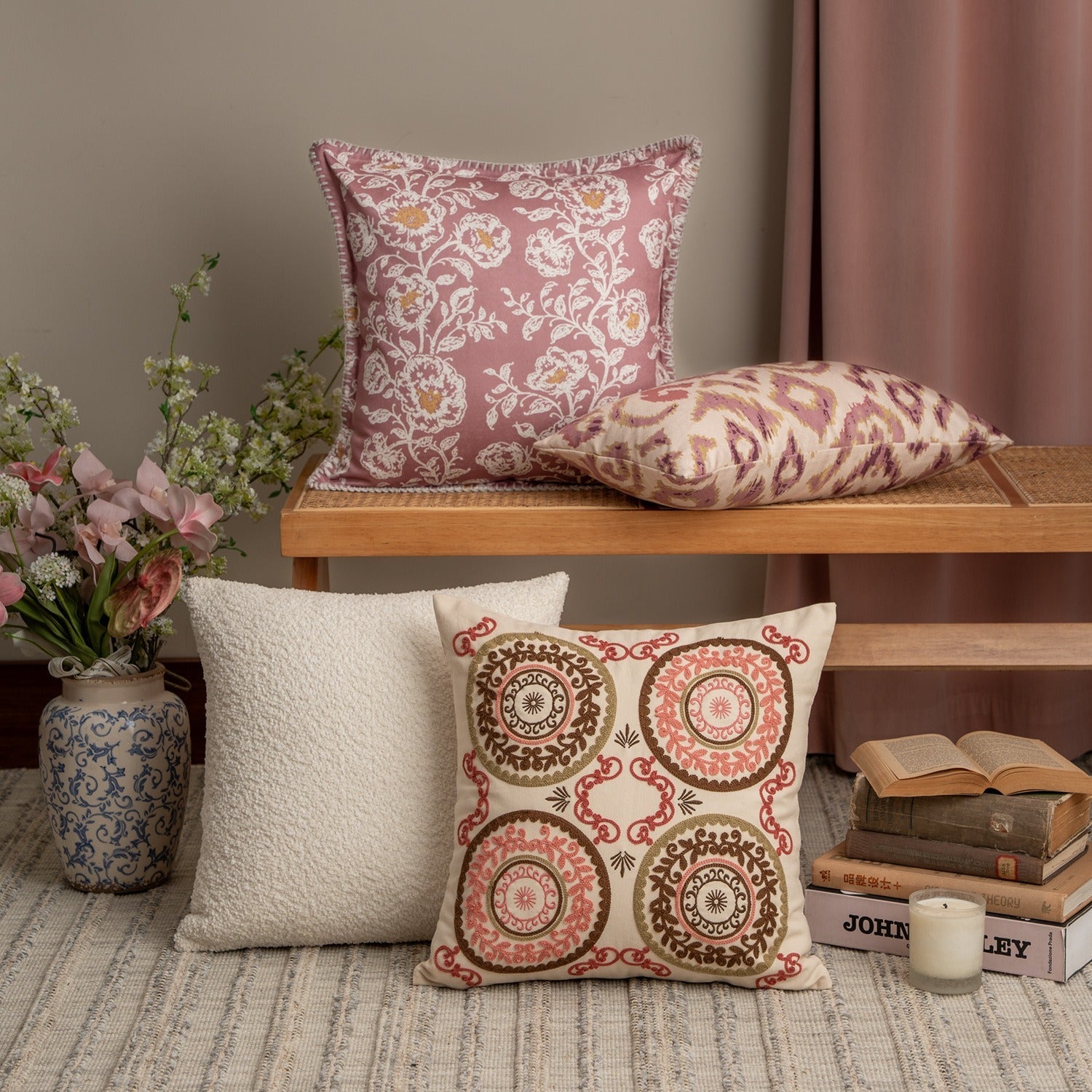 Pink Fiesta Cushion