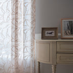 Palm Fun Textured Curtain