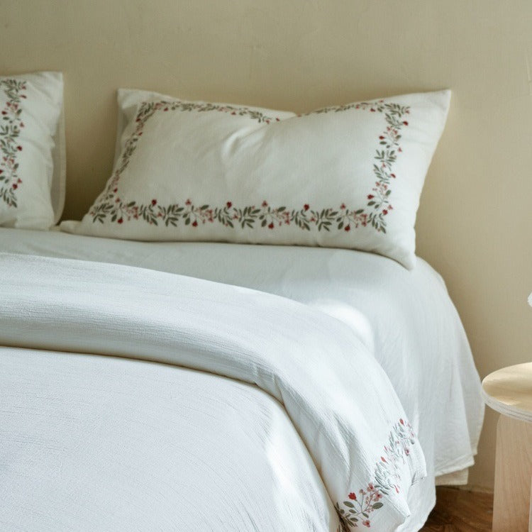 Floral Frame Bedding Set