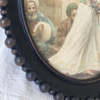 Antique Beaded Wall Photo Frame