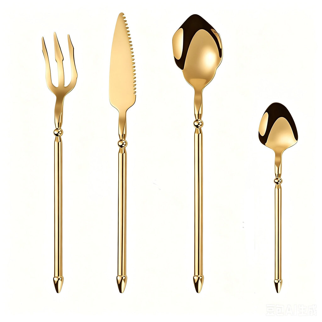 Lou Gold Exclusive Stainless Steel Cutlery Set